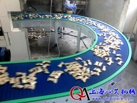 U型轉彎網帶輸送機